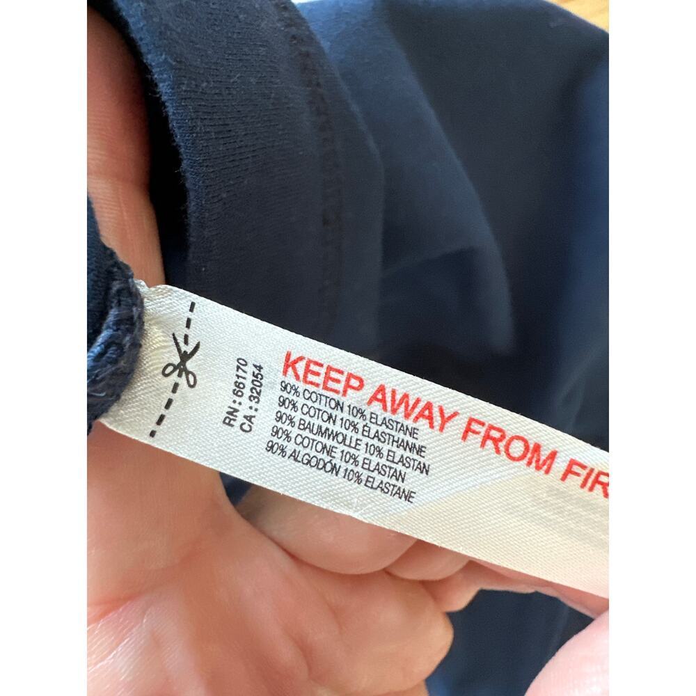 Free People Movement Navy Ribbed Biker Shorts, Size L, EUC - Picture 4 of 5